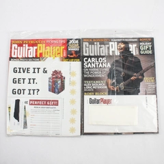 Lot Of 2 Sealed 2008 Guitar Player Magazines Holiday 2008 Dec Carlos Santana