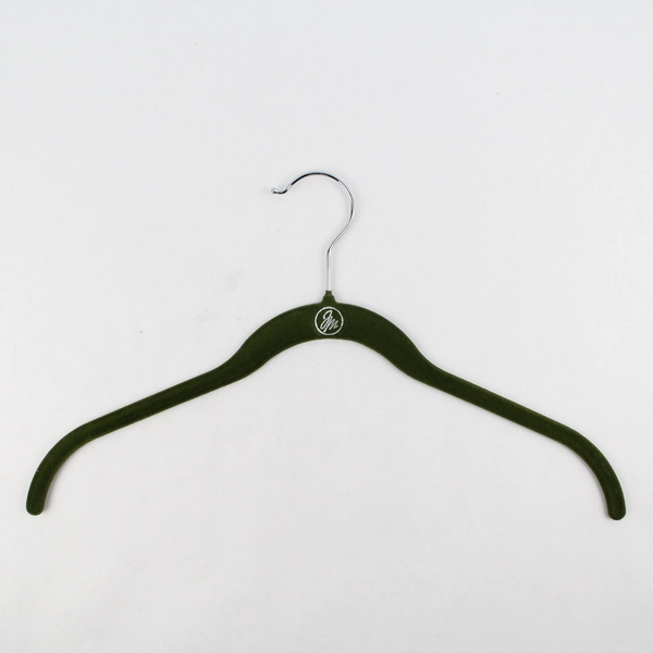 Mixed Lot of 10 Felt Clothes Hangers For Shirts Closet Organization