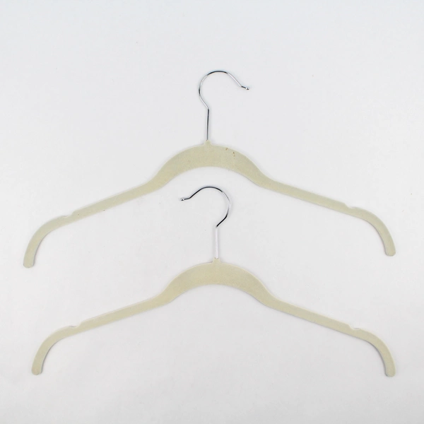 Mixed Lot of 10 Felt Clothes Hangers For Shirts Closet Organization