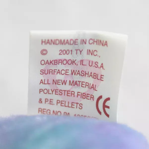 2001 Ty Beanie Baby Issy Four Seasons Hotel Bear Nevis 8.5"