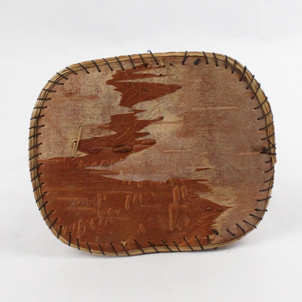 Vancouver B.C. Souvenir Birch Bark Teepee Figurine