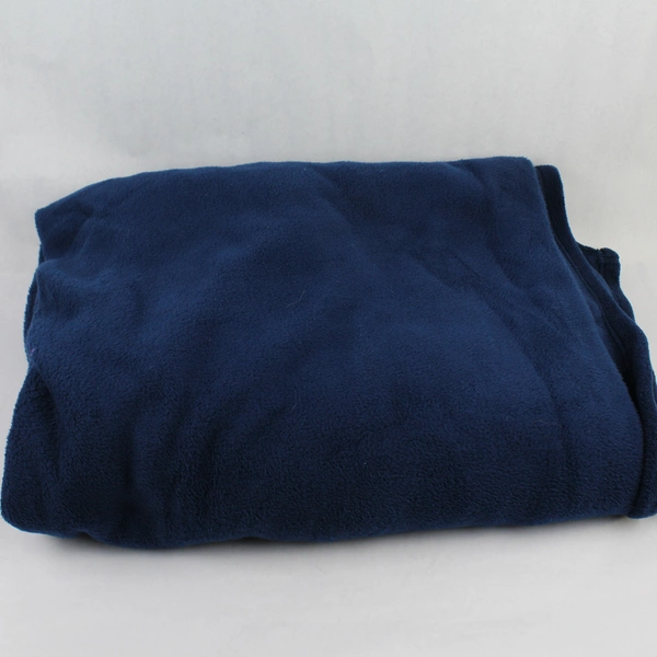 Room Essentials Dark Blue Fuzzy Bed Couch Throw Blanket Extra Large Twin Size