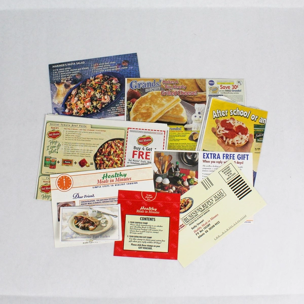 Lot of Vintage Recipe Cards & Booklet for Scrapbooking Ephemera