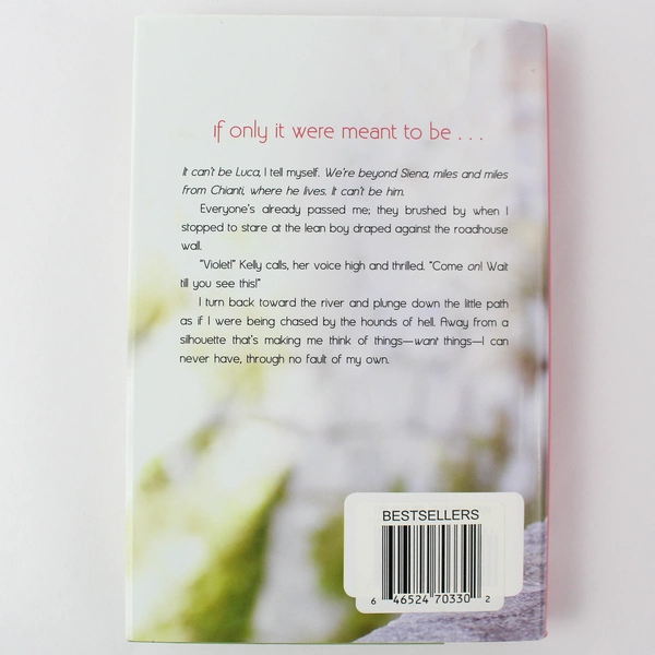 Kissing in Italian by Lauren Henderson 2014 Hardcover Novel - Good Condition