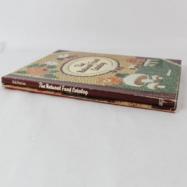 Lot of 2 Vintage Natural Food Books: Cookbook & Catalog, Pre-owned