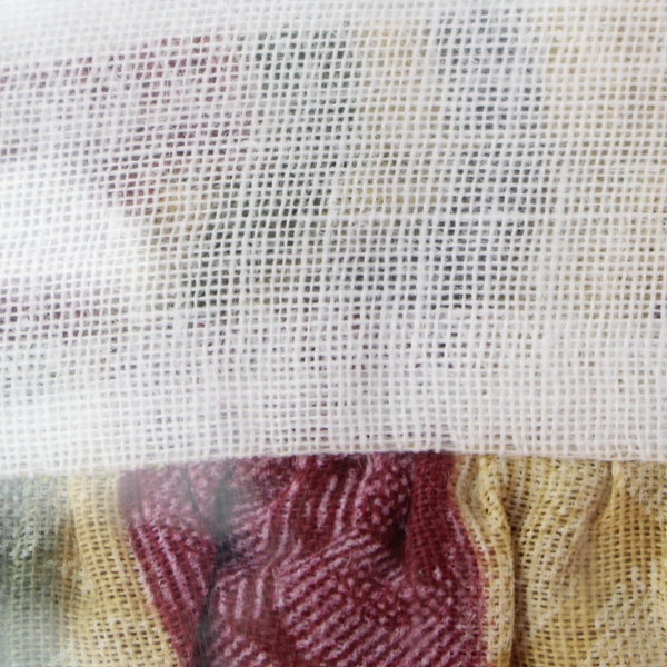 New Sealed Floral Print King Bed Ruffle & 2 Pillow Shams Bedding Set