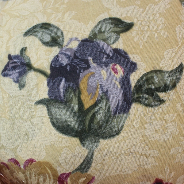 New Sealed Floral Print King Bed Ruffle & 2 Pillow Shams Bedding Set