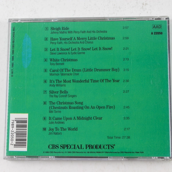 Christmas Celebration CD Various Artists 1990 CBS Records - Holiday Classics