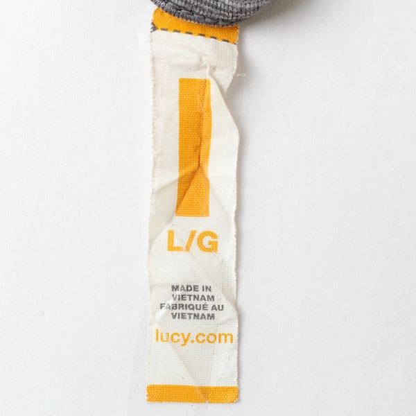 Lucy Gray Striped Long-Sleeve Shirt Top Women's Large - Stretchy & Stylish