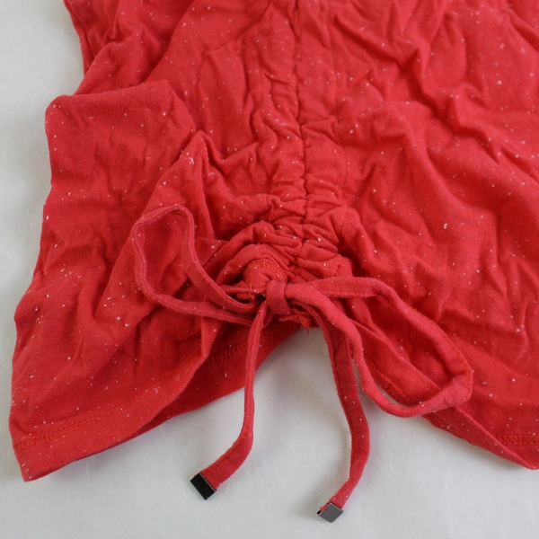 Athletic Works Women's Short Sleeve T Shirt Top Red Speckled Size XL 16-18