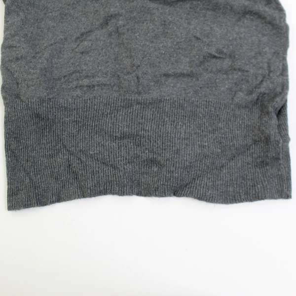 Mossimo Women's Gray Long Sleeve Knit Top Sweater Pullover Size XS