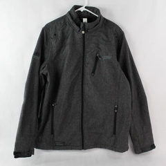 Point Zero Collection Outdoor Weather Protection Gray Full-Zip Coat Men's XL