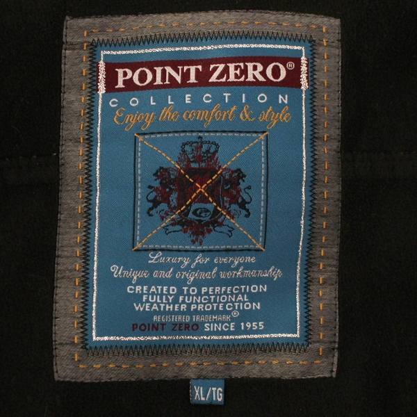 Point Zero Collection Outdoor Weather Protection Gray Full-Zip Coat Men's XL
