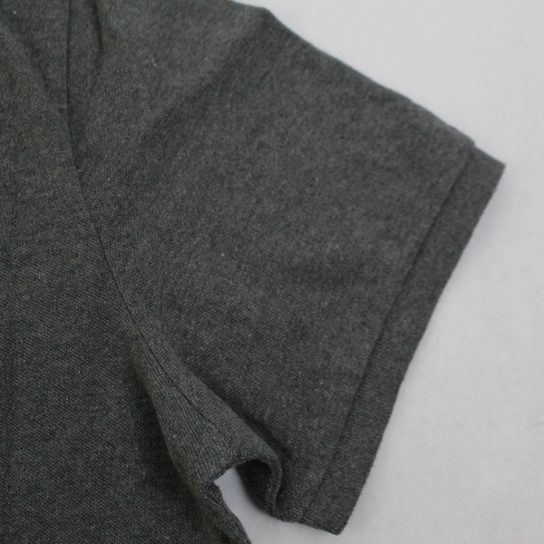 Gap The Modern Pique Polo Size XL Men's Polo Top Shirt Gray Knit