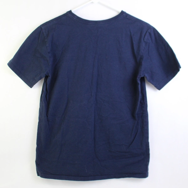 The Children's Place Boys New School T Shirt Size XXL 16 Navy Graphic Print