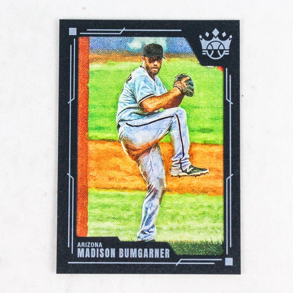 2022 Panini Diamond Kings Lot of 4 Blue Border Cards - Jazz Chisholm & Bumgarner