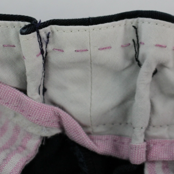 Land's End Women's Black Cotton Mid Rise Shorts Size 8 - Good Condition