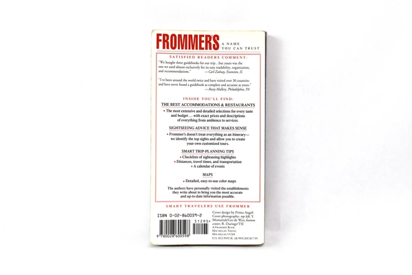 Frommer's Mexico City 1995 Travel Guide Paperback - Pre-Owned Edition