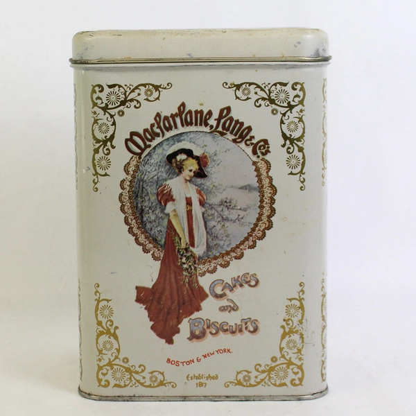 Vintage Cheinco Mcfarlane Lang And Co Cakes And Biscuits Tin