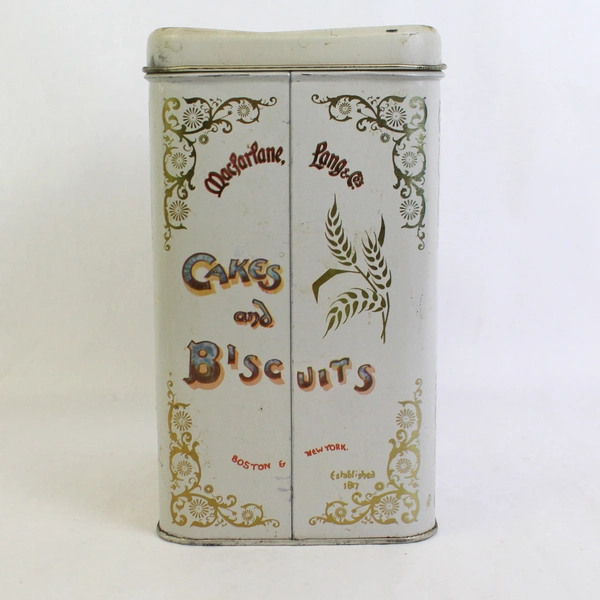 Vintage Cheinco Mcfarlane Lang And Co Cakes And Biscuits Tin