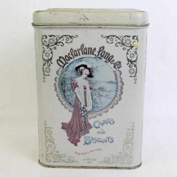 Vintage Cheinco Mcfarlane Lang And Co Cakes And Biscuits Tin