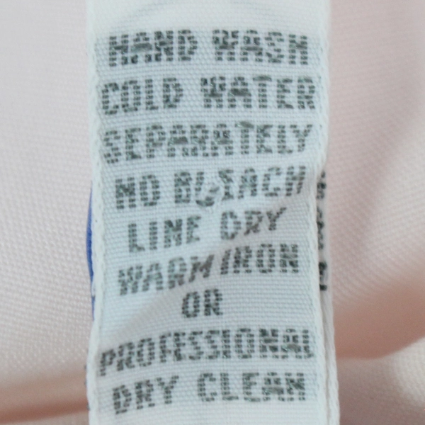 Studio Michelle Stuart Pink Blouse with Black Embroidery, Size S, Good Condition