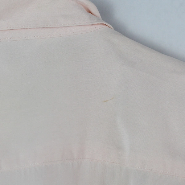 Studio Michelle Stuart Pink Blouse with Black Embroidery, Size S, Good Condition