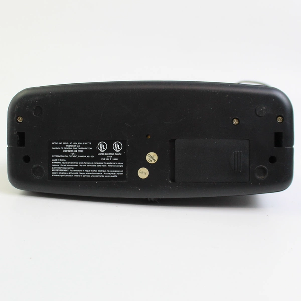 Westclox Digital Alarm Clock Model 22717