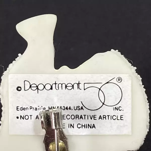 Dept. 56 Snowbabies 1998 Winter Celebration Friendship Pin #68887