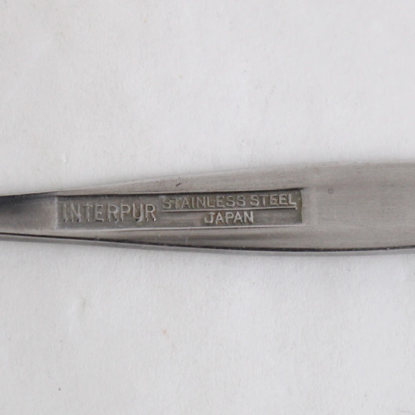 Vintage Interpur Jardinera Flower Daisy Stainless Steel Flatware 3 Pc Set Japan