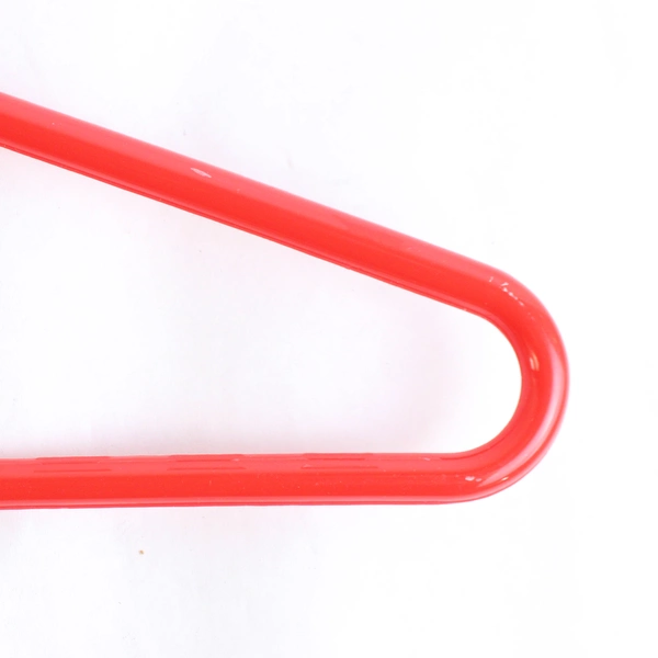 Lot of 10 Plastic Clothes Hangers Various Colors Closet Organization