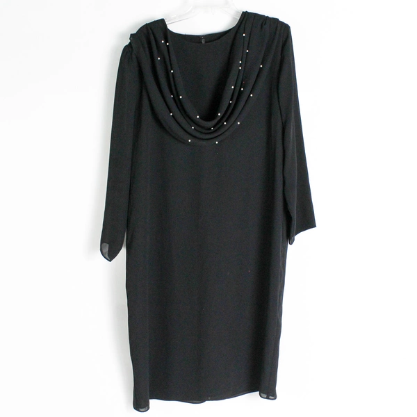 Vintage Monica Richards Black Dress Women's Size 18