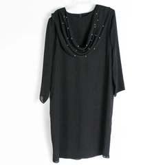 Vintage Monica Richards Black Dress Women's Size 18