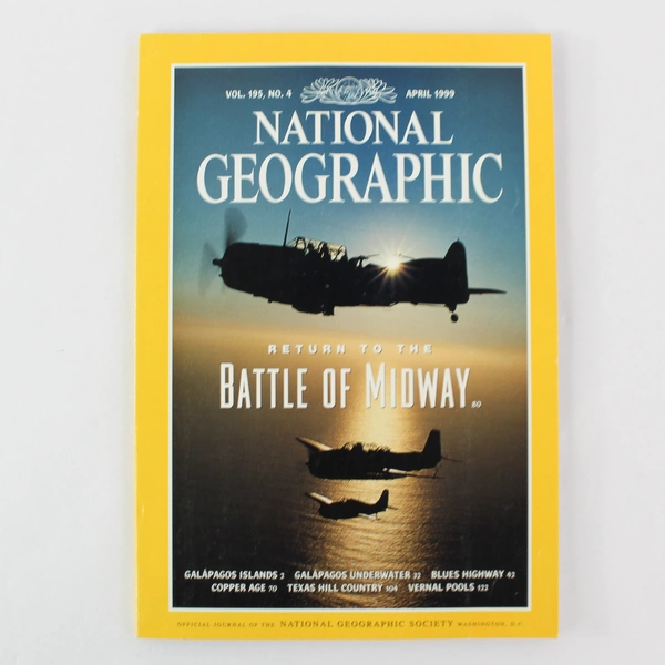 Lot of 7 Vintage 1999 National Geographic Magazines Jan Apr-July Oct Nov