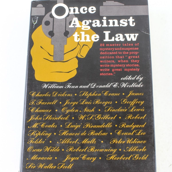 Once Against the Law by Donald E. Westlake 1968 Hardcover First Edition