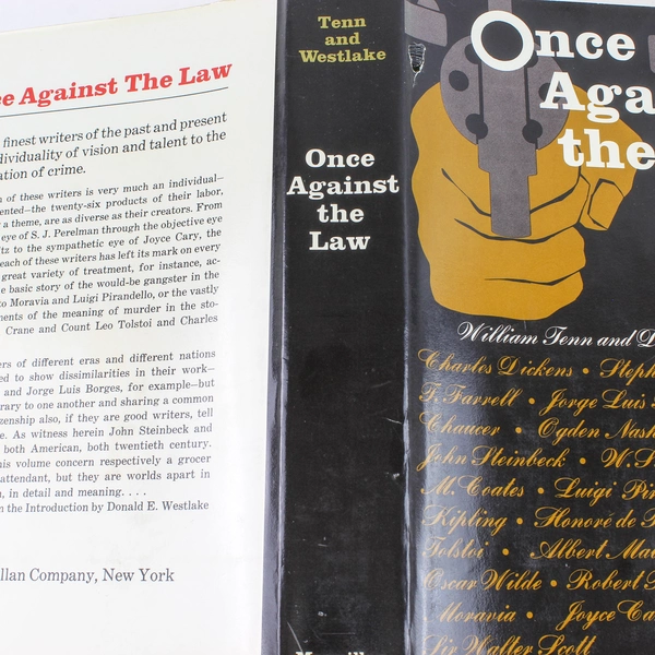 Once Against the Law by Donald E. Westlake 1968 Hardcover First Edition