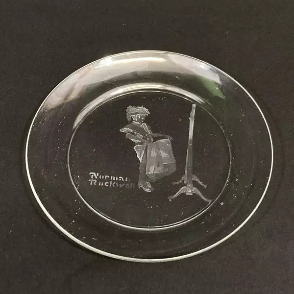 1979 Zelda's Rockwell's Children Series Crystal Collector Plate Almost Grown Up