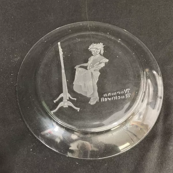 1979 Zelda's Rockwell's Children Series Crystal Collector Plate Almost Grown Up