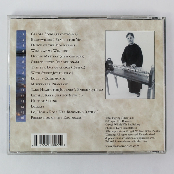 Midwinter Phantasy CD by William Wilde Zeitler, Classical Jazz, 1998