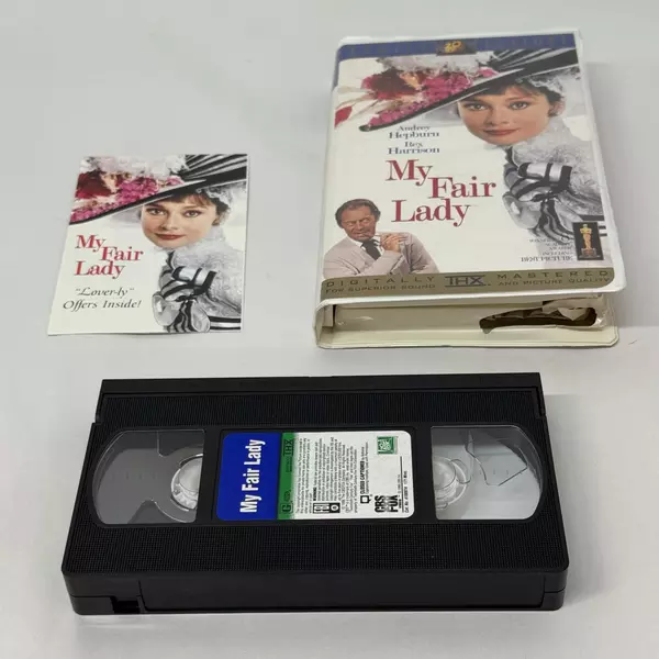 My Fair Lady VHS 1996 Digitally Mastered Fullscreen