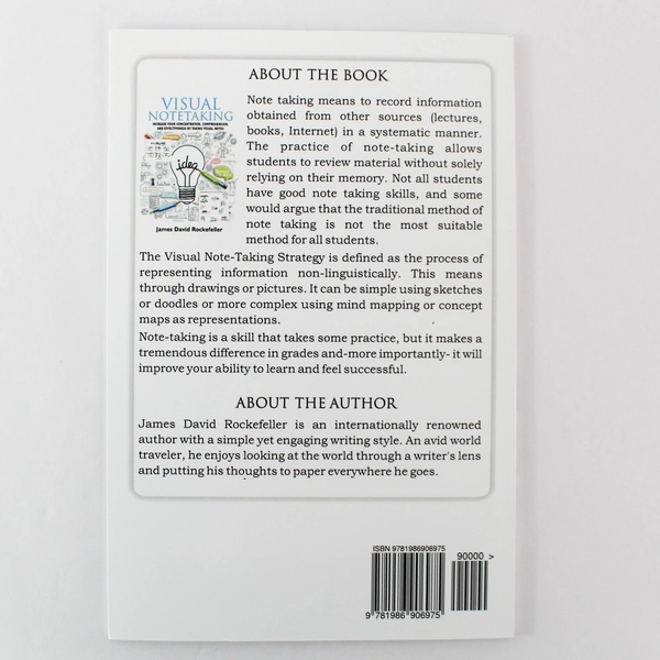 Visual Notetaking by James David Rockefeller 2022 Paperback - Good Condition