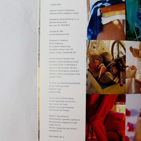 Holistic Home by Joanna Trevelyan 1998 Paperback for Well-Being & Balance