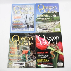 Lot of 4 Vintage Oregon Outside Magazines Spring Summer Fall Winter 1999
