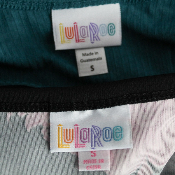 Lot of 2 LuLaRoe Clothing Dress And Top Varying Styles Women's Size Small