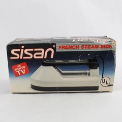 Sisan Travel Portable French Steam Iron Smoother w/ Original Box Style SI003