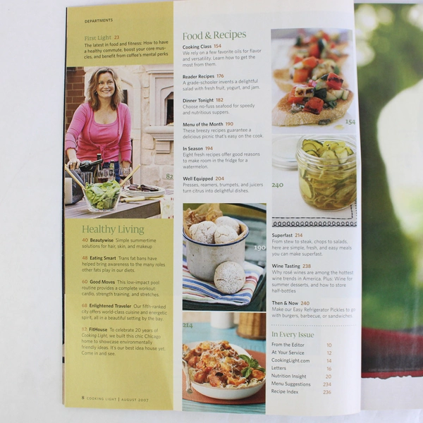 Cooking Light Magazine August 2007 Chocolate Peanut Butter Pie