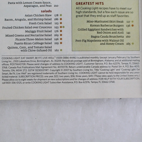 Cooking Light Magazine August 2007 Chocolate Peanut Butter Pie