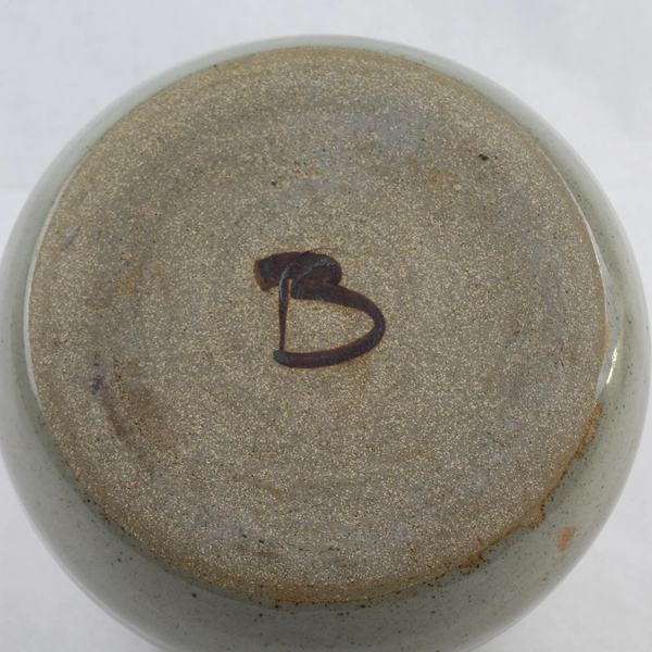 Signed Painted Ceramic Decorative Pottery Vase 6" Tall 7" Wide