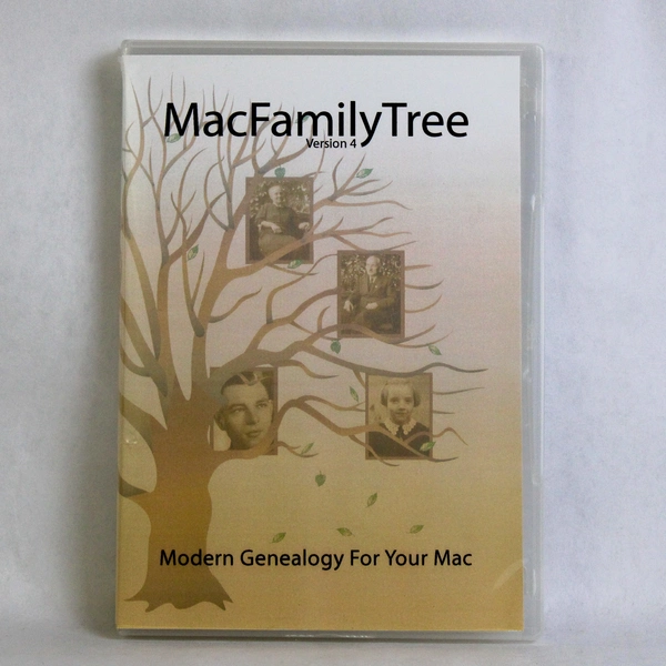 Mac Family Tree Version 4: Modern Genealogy For Your Mac DVD