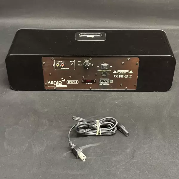 Kanto iPort 4 Dock for iPod / iPhone (30-pin) with 2 10W Speakers and Subwoofer